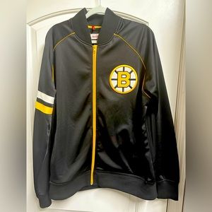 Mitchell & Ness Boston Bruins Track Jacket XXL